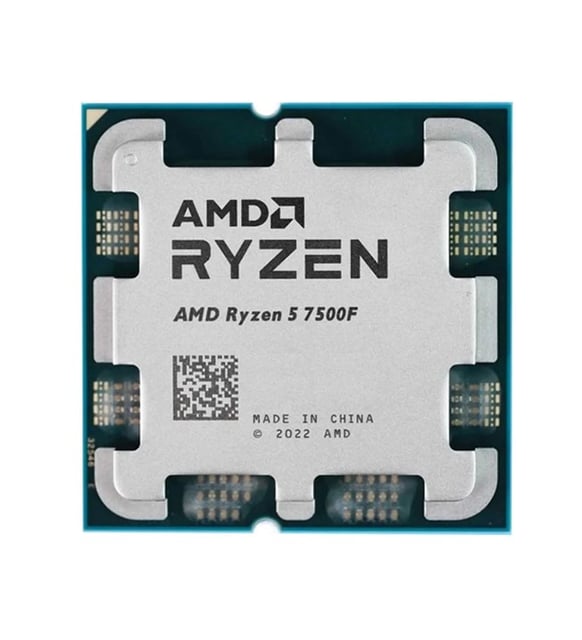 AMD Ryzen 5 7500F Altı Çekirdek 3.7 GHz Kutusuz Fansız İşlemci