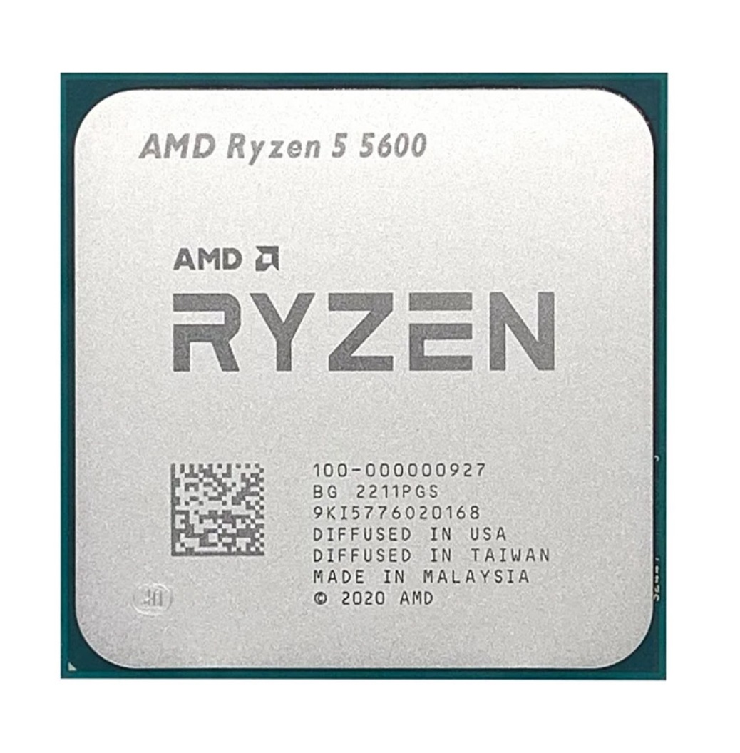 AMD Ryzen 5 5600 Altı Çekirdek 3.50 GHz Kutusuz Fansız İşlemci