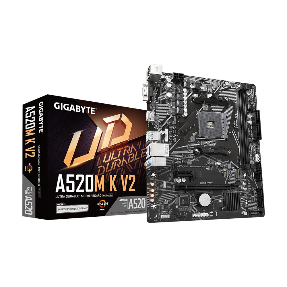 Gigabyte A520M-K-V2 AMD AM4 DDR4 Micro ATX Anakart